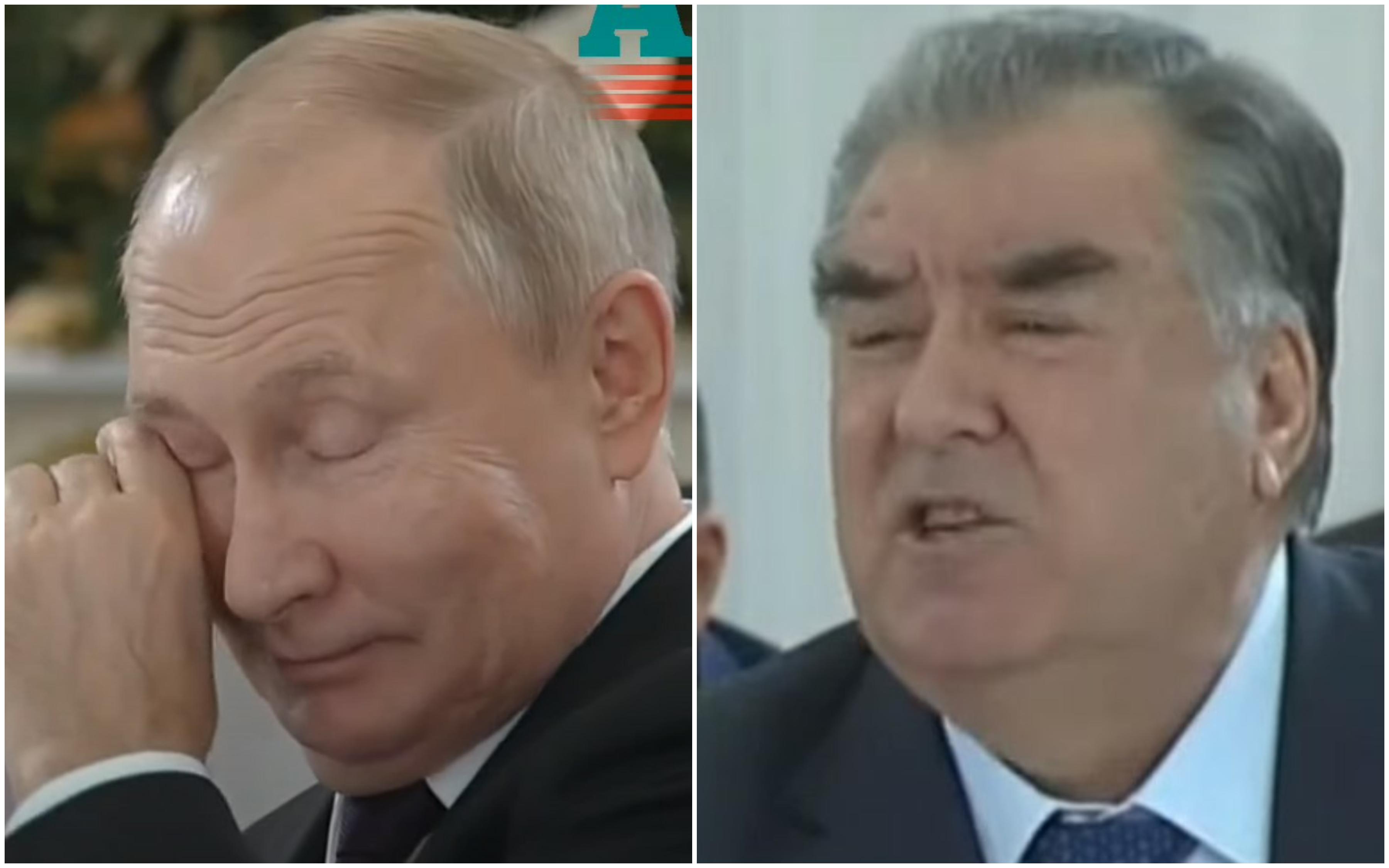 Vladimir Putin, Emomali Rahmon - Avaz