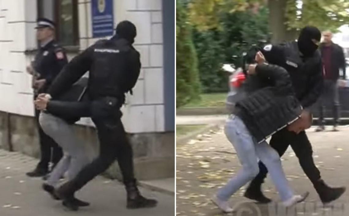 Video / Pogledajte privođenje petorice osumnjičenih za napad na policajca u Bratuncu