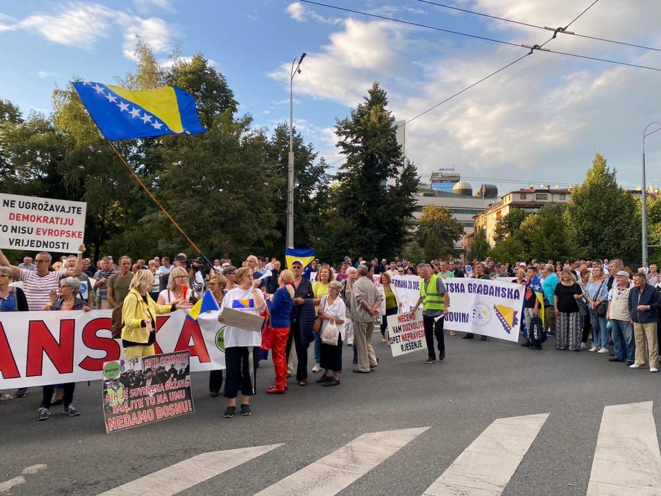 Danas novi protesti ispred zgrade OHR-a