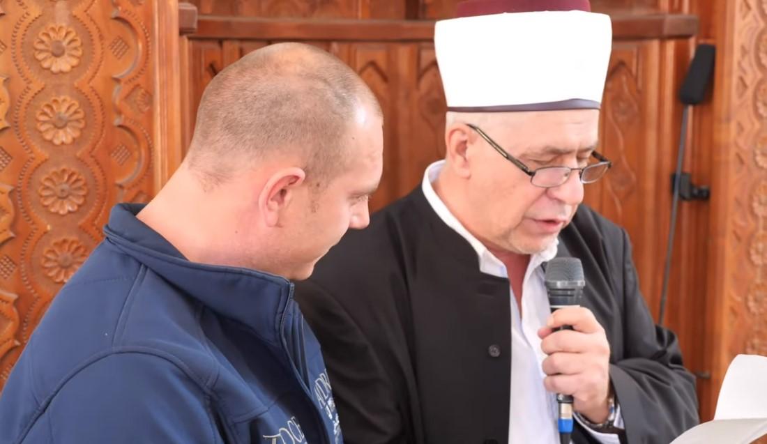 Siniša Lukić primio islam: Hafiz Husejn ef. Čajlaković objavio video