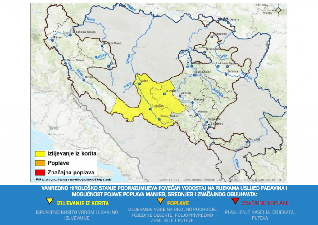 Moguće izlijevanje Lašve i Vrbasa - Avaz