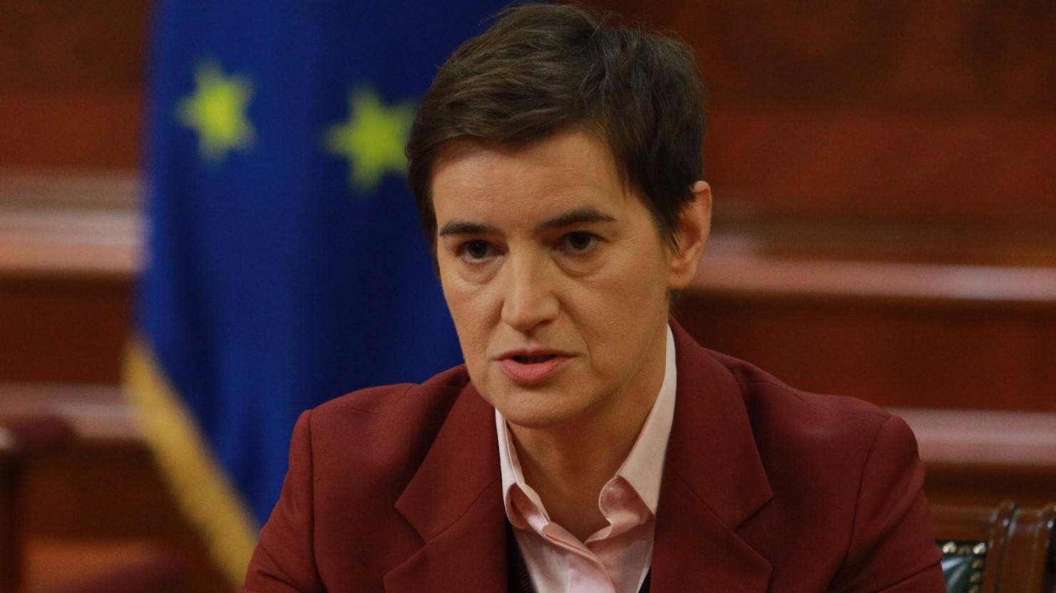 Ana Brnabić: Naš narod na Kosovu se bori za mir, imat će uvijek podršku Vlade