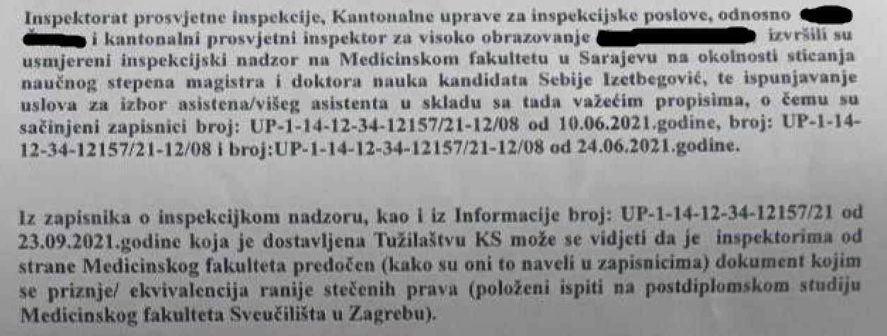 Šta se navodi u zapisnicima prosvjetnih inspektora - Avaz