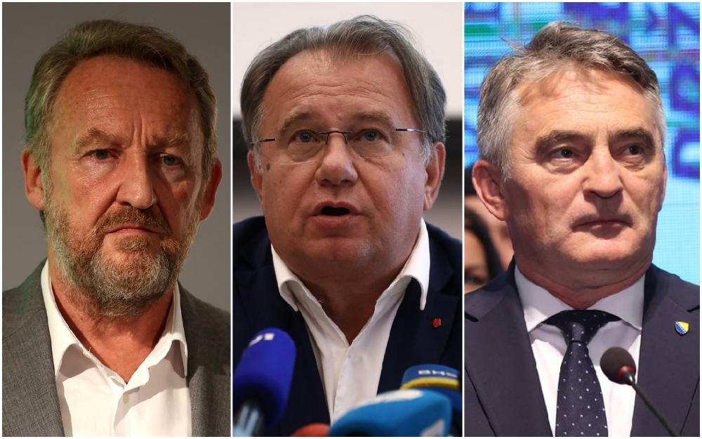 Izetbegović, Komšić i Nikšić razgovarali u sarajevskoj kafani: Da li je tema bila "Pokret za državu"?