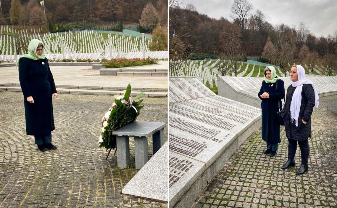 Menuti posjetila Memorijalni centar Srebrenica - Avaz