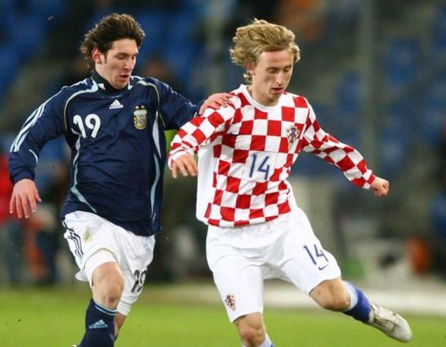 Mesi i Modrić: Duel prije 16 godina - Avaz