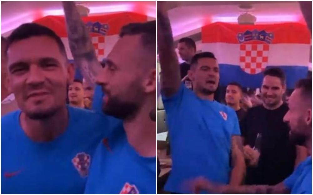 U Brozovićevom kafiću: Marcelo i Lovren slušali Thompsonove pjesme i uzvikivali "Za dom spremni"