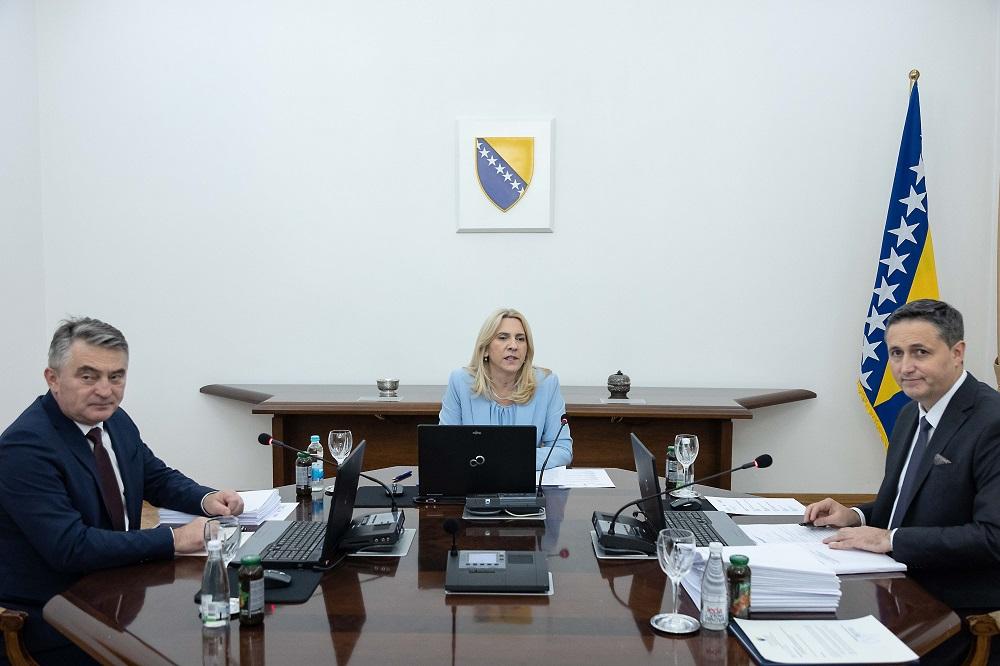 Odluke sa redovne sjednice Predsjedništva BiH: Cvijanović će predvoditi delegaciju BiH u Njujorku, Dohi, Bakuu