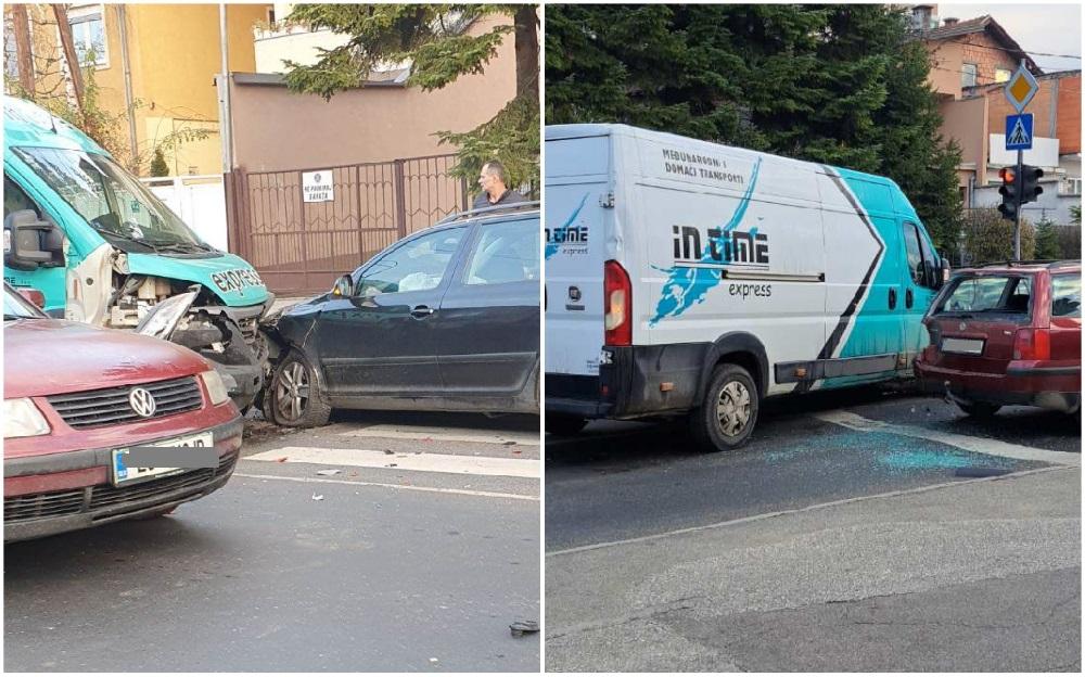 Saobraćajna nesreća u Sarajevu: Jedna osoba povrijeđena