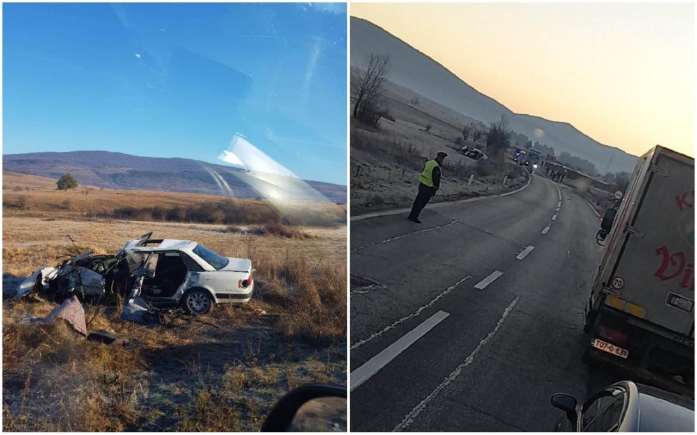 Teška saobraćajna nesreća kod Bosanskog Petrovca: Dvije osobe teško povrijeđene, jedna životno ugrožena