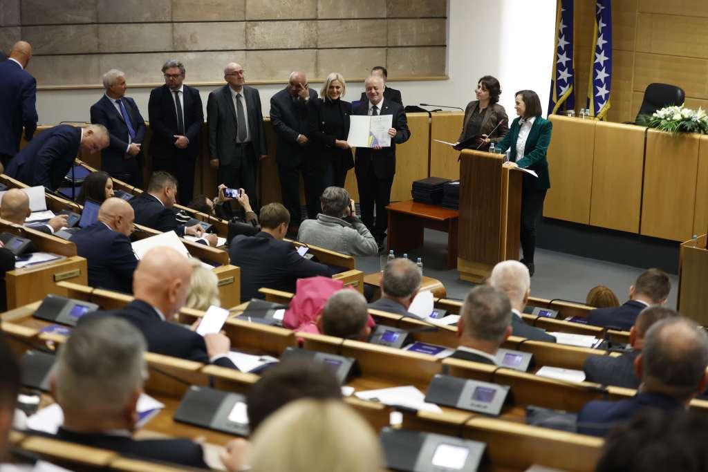 Sutra nastavak konstituirajuće sjednice Predstavničkog doma Parlamenta FBiH