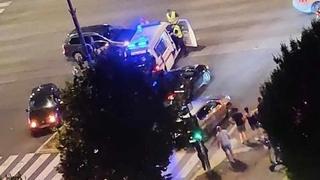 Sudar na glavnoj saobraćajnici u Sarajevu: Dvije osobe povrijeđene