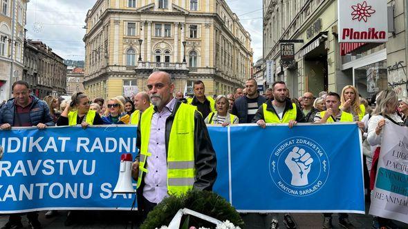 sindikat radnika u zdravstvu u kantonu sarajevo - Avaz