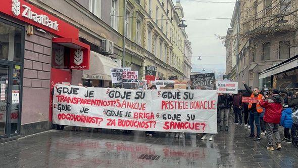 Protesti u Sarajevu - Avaz