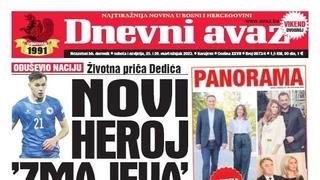 U dvobroju "Dnevnog avaza" čitajte: Novi heroj "Zmajeva" 