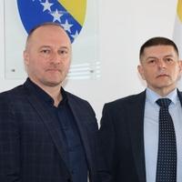 Direktor OSA-e Almir Džuvo u posjeti VSTV-u BiH: Razgovarao s Bogunićem o saradnji dvije institucije