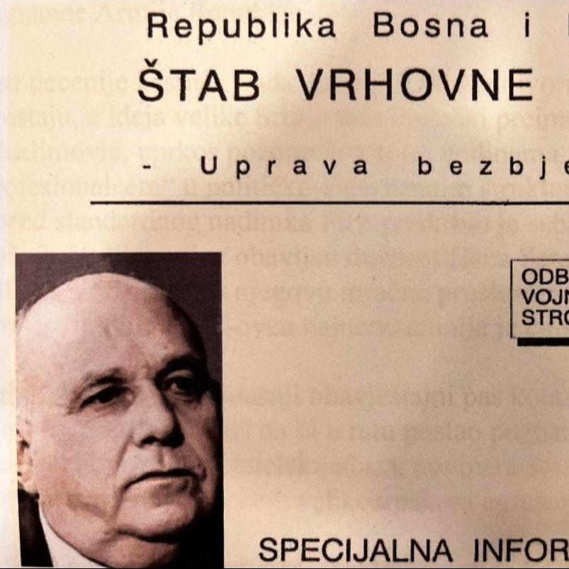 "Avaz" otkriva KOS-ovsku ratnu mrežu i objavljuje stotine originalnih ratnih dokumenata u kojima je Fikret Muslimović urnisao bh. patriote