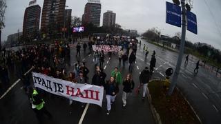 Blokade i protestne šetnje u gradovima diljem Srbije, nije bilo generalnog štrajka