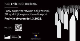 Memorijalni centar Srebrenica otvorio poziv za udruženja i grupe iz dijaspore za saradnju u obilježavanju 30 godina genocida