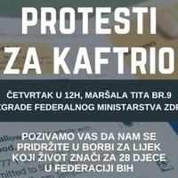 Najavljen protest ispred Ministarstva zdravstva FBiH: Lijek košta godišnje oko pola miliona KM, a u RS je besplatan