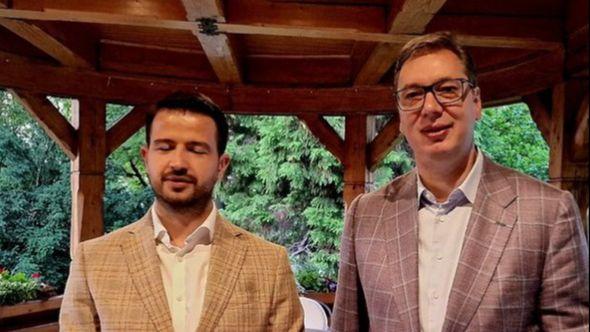 Jakov Milatović i Aleksandar Vučić - Avaz