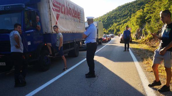 Velike gužve nakon protesta - Avaz