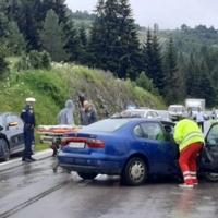 Šestero povrijeđeno kod Bijambara: Vozač Seata završio na Ortopediji, dijete na Neurohirurgiji