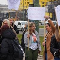 Studenti i građani iz Jablanice stigli na proteste u Sarajevo