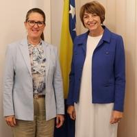 Ambasadorica Švedske u BiH
posjetila Centralnu izbornu komisiju BiH