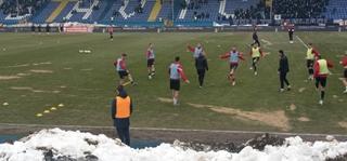 Travnjak na stadionu Grbavica nije u najboljem stanju