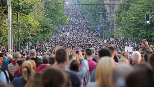 S protesta - Avaz