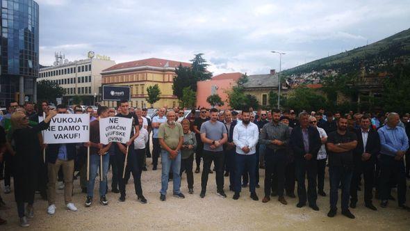 Sa održanih protesta - Avaz