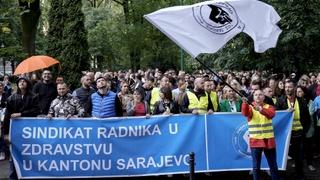 Ništa od protesta zdravstvenih radnika: Nisu dobili dozvolu za izmjene režima saobraćaja