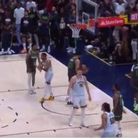 Video / Ovo je momenat kada je Jokić odveo Denver u polufinale