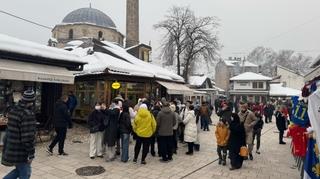 Praznična atmosfera u Sarajevu: Veliki broj turista u glavnom gradu BiH