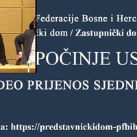 Medijski mrak: Prekinut prijenos sjednice Predstavničkog doma na kojoj se raspravlja o Vladi FBiH