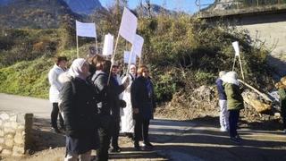 "Avaz" na licu mjesta: Mještani Donje Jablanice ponovo protestuju