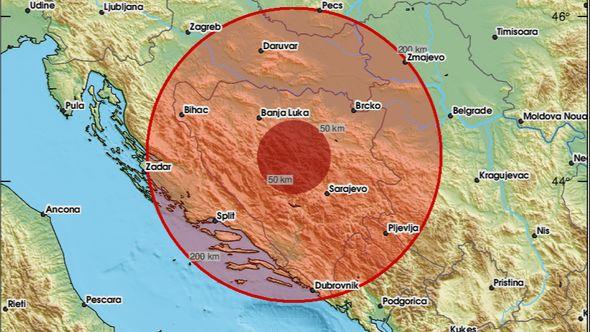 Novi zemljotres pogodio BiH - Avaz