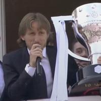 Modrić održao govor pred hiljadama navijača Reala: Navijači mu poslali poruku