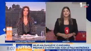 Novinarka izvještavala o tragediji u Novom Sadu, pa se rasplakala u programu uživo: "Ja sve ove ljude znam"