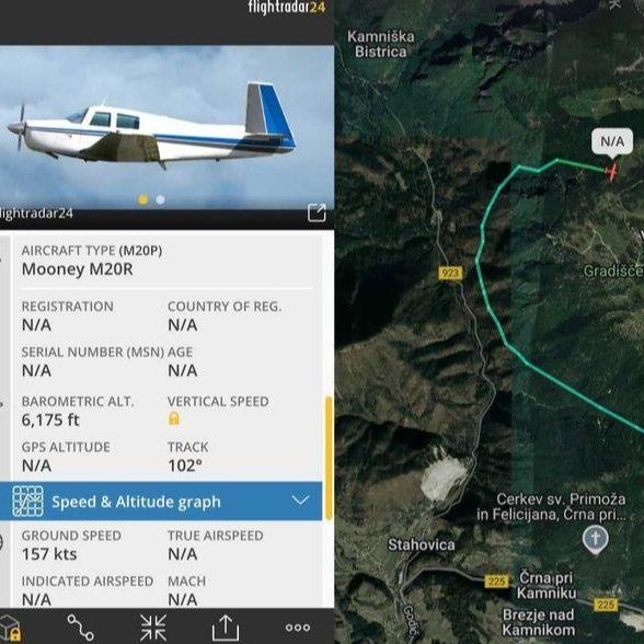 Velika potraga u Sloveniji: Nestao avion koji je letio za Zagreb