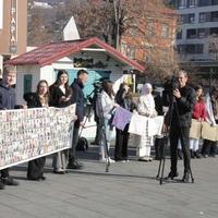 Održano mirno okupljanje majki i žena Srebrenice