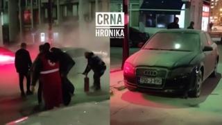 Gorio automobil na Pofalićima: Došlo do samozapaljenja