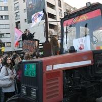 Završena blokada Mosta slobode u Novom Sadu, studenti očistili za sobom