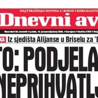 U današnjem "Dnevnom avazu" čitajte šta su za naš list poručili iz NATO-a