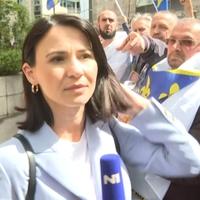 Protesti ispred Parlamenta FBiH: Grupa demonstranata prijetila ekipi N1