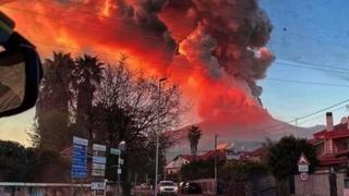 Aerodrom na Siciliji zatvoren nakon što je Etna izbacila pepeo u nebo
