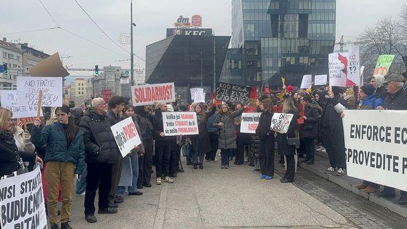 Protesti u Sarajevu - Avaz