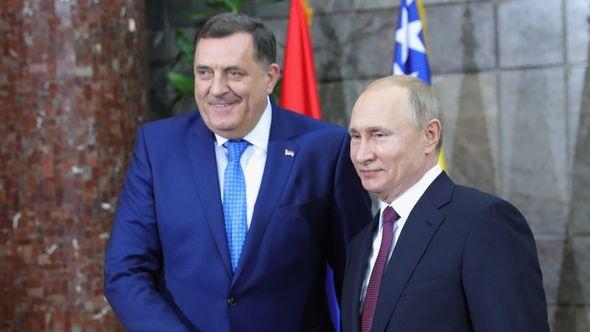 Dodik i Putin tokom jednog ranijeg susreta - Avaz