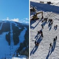 Snimak iz zraka / Pogledajte kako je Bjelašnica izgledala prvog dana vikenda